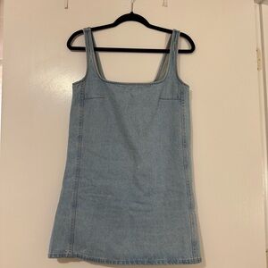 Zara Blue Denim Dress